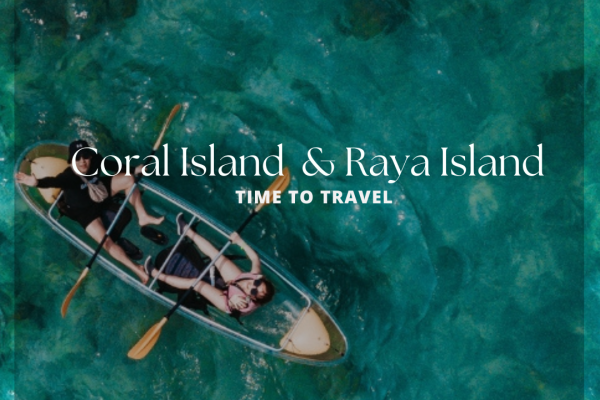 Coral Island  & Raya Island by speed boat