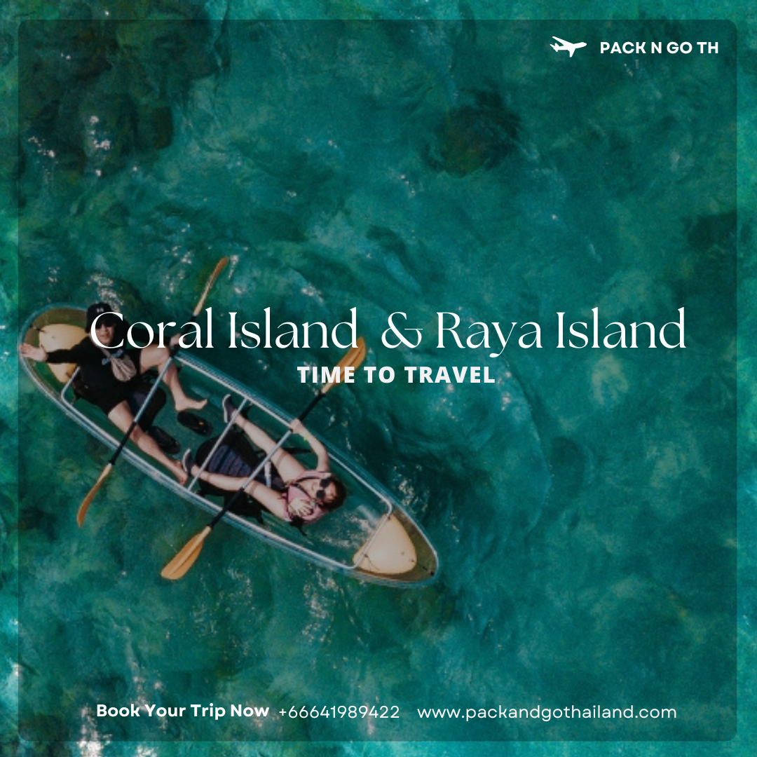 Coral Island  & Raya Island by speed boat